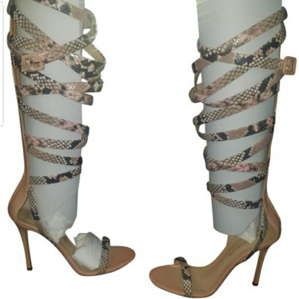 Giuseppe Zanotti x J.lo Gladiator Heels
